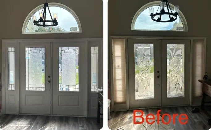 Entry Door Makeover