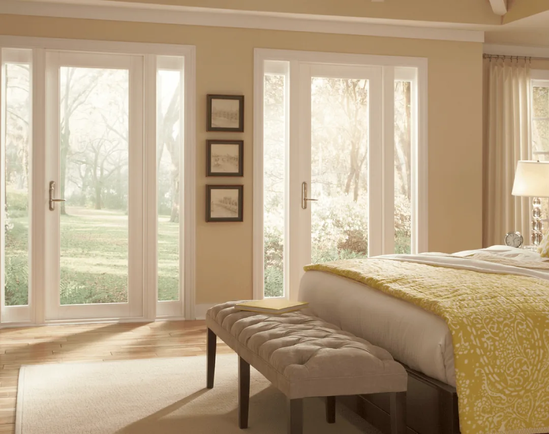 Elegant Bedroom French Doors