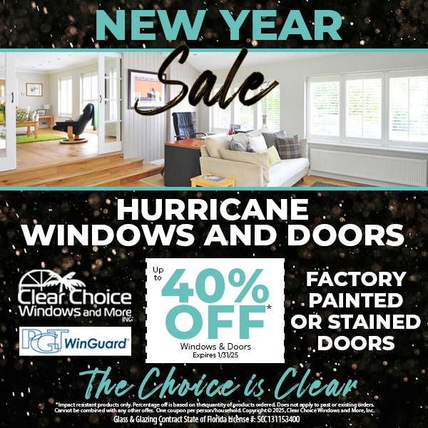 Clear Choice Windows expert installation of hurricane resistant windows